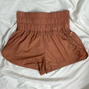 Free People Movement Exercise High-Waisted Shorts